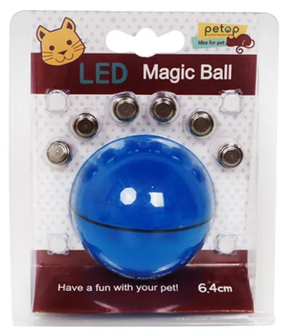 LaserPlay Cat Exercise Toy - Quiet Motor Rolling Ball