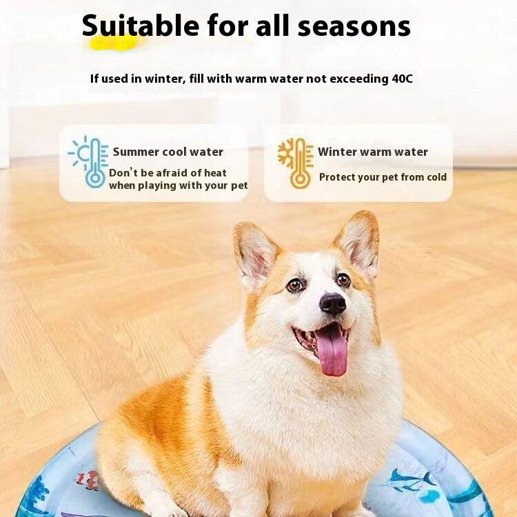Pet Ice Pad Cooling Mat - Waterproof Summer Dog Bed