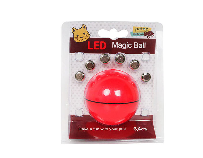 LaserPlay Automatic Cat Toy - USB Rechargeable Rolling Ball